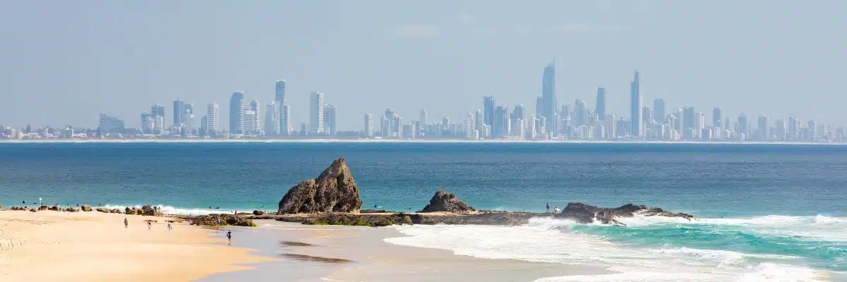 Australian beach gold coast